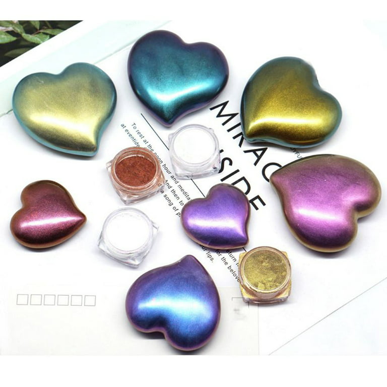 TINYSOME Color Shift Mica Powder for DIY Epoxy Resin Silicone Mold Pearl  Pigment Painting 