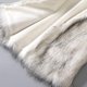 thumbnail image 4 of Women's Wool Vest Faux Fur Vest Stand Collar Faux Fur Coat Vest Jacket LXL, 4 of 5