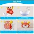 thumbnail image 6 of Freecat Bubble Crab Bath Toys - Automatic Bubble Maker Baby Bath Toys for Toddlers, Bubble Bathtub Toys with Music, Bubble Machine Toddlers Bath Toys for Kids, 6 of 10