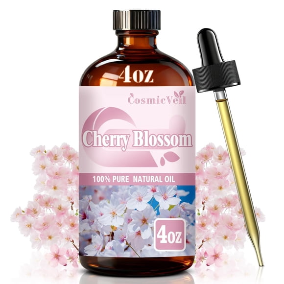 Aceite esencial CosmicVeil Cherry Blossom 120 ml para difusor