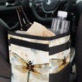 thumbnail image 6 of Dragonfly Foldable Car Garbage Can with Lid and Leak-Proof, Hanging Storage Bag - Trash Can for Car, Car Trash Can, Mini Trash Can, 6 of 6