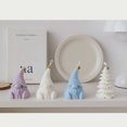 thumbnail image 6 of TACILIP Party Favors, Candles Decor Gnome Scented Candles Tea Lights Candles Soy Wax Aromatherapy Candles Gift Christmas Party Fall Winter Decor Home Table New Year Decoration, Room Decor, 6 of 6
