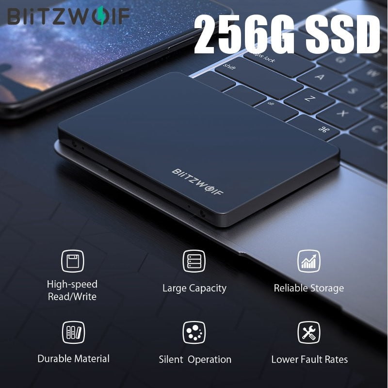 256GB SSD Hard Drive 2.5 Inch Internal Solid State Drives SATA 3