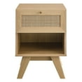 thumbnail image 4 of Nightstand Side End Table, Brown Oak, Wood, Bedroom Living, Modern Contemporary HB35709, 4 of 7