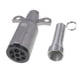 thumbnail image 3 of 2x Receptáculo de 7 Vías - cast, Split Pin - METAL Sharpla semirremolque receptáculo de 7 vías, 3 of 7