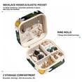 thumbnail image 2 of Daisy Travel Portable Square Jewelry Boxes Display Case - Travel Organizer for Girls and Women, 2 of 6