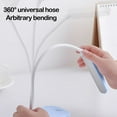 thumbnail image 4 of Folding LED Desk Lamp with USB Rechargeable Battery, Eye Protection Study Light, Portable Night Light for Students - White, Pink, Light Blue, 4 of 8