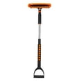 Snow Moover 39" Extendable Snow Brush with Squeegee, Ice Scraper and