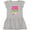 AC-Heather Grey, variant on Future Tennis Player in Training Girls Toddler Dress