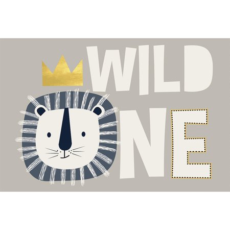 Wild One Vinyl Mat  Rectangle  3.2 x4.8