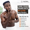 thumbnail image 5 of Bump Patrol Beard Patrol Beard Wash for Men – Natural Men's Facial Hair Shampoo & Conditioner in One, Sulfate-Free Mustache Cleanser and Moisturizing Soap, Forest Scent - 4 fl oz - Pack 1, 5 of 7