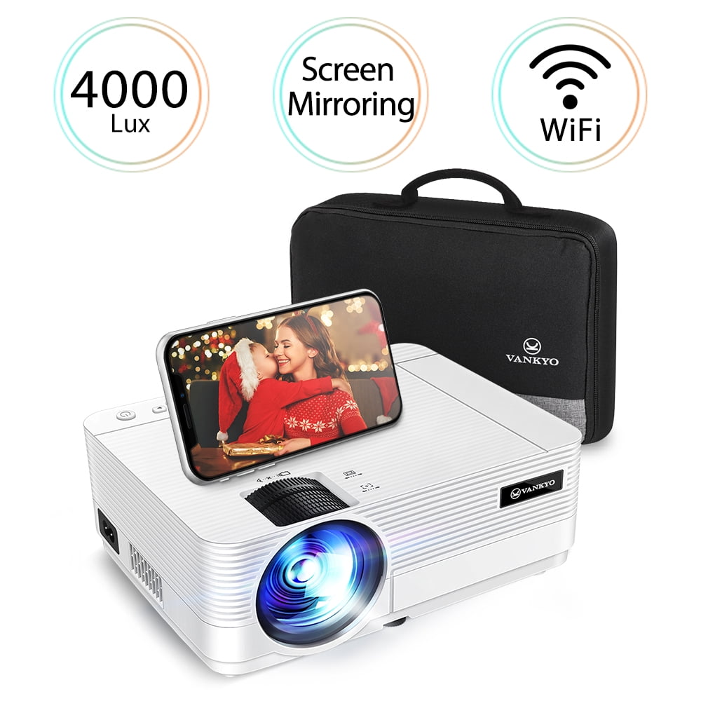 VANKYO Leisure 470 Mini Projector with Synchronize Smart Phone Screen, Full HD 1080P Supported