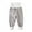 Gray, variant on MKOSPLRT 3M-4Years High Waist Pants for Infant Newborn Toddler Warm Fleece Sweatpants Fashion Color Block Jogger Pants Soft Leggings