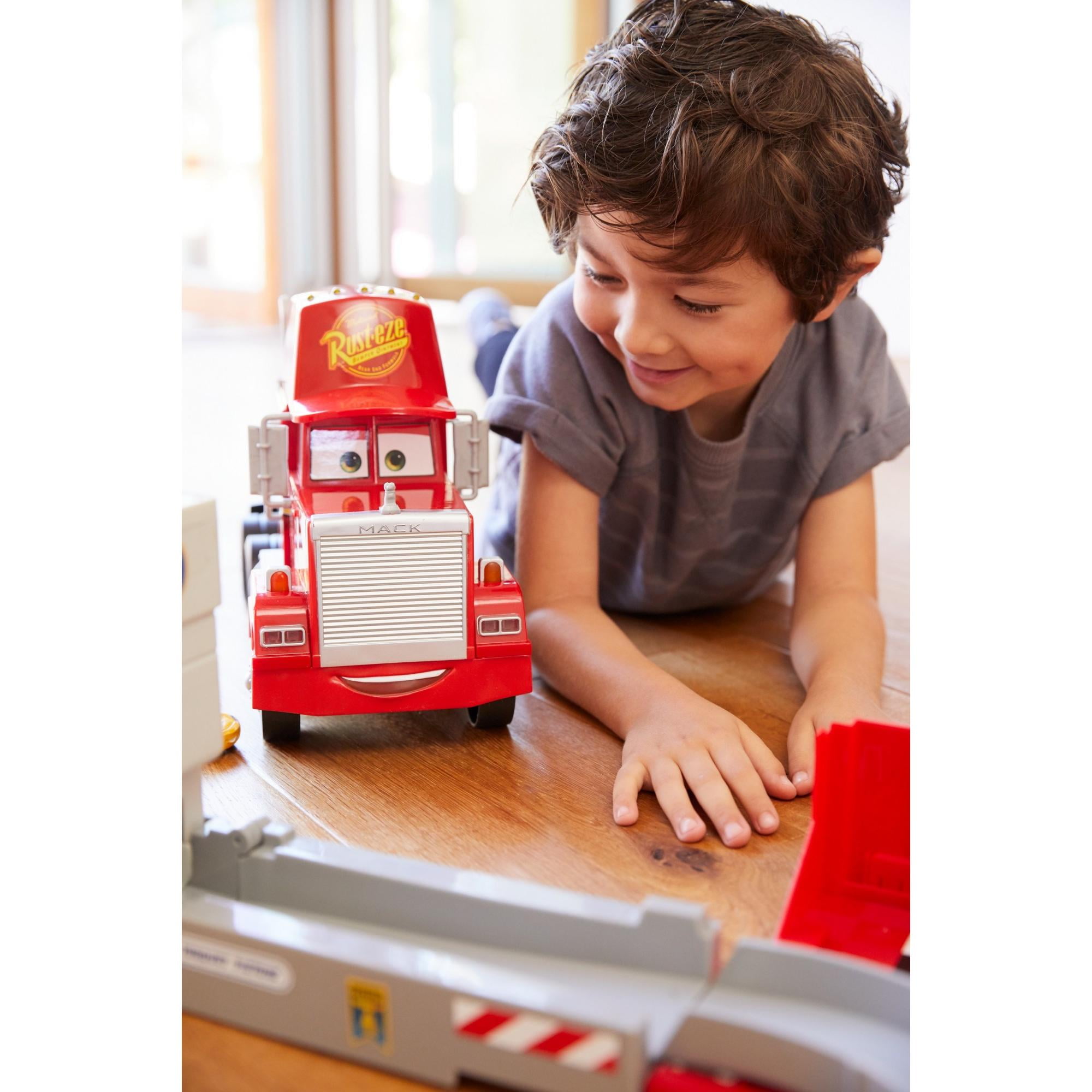 Disney cars hotsell mack truck trolley