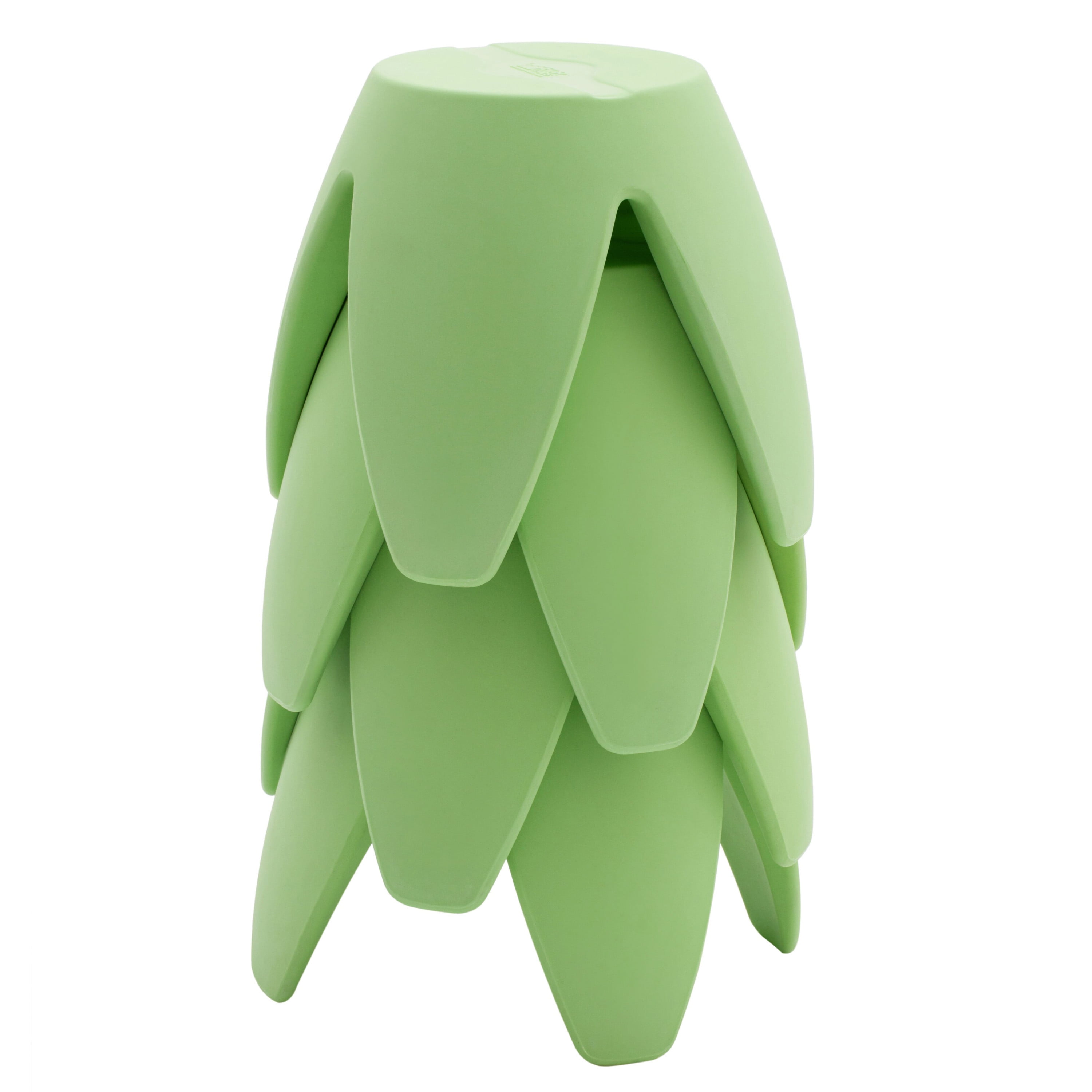 12in Blossom Stool 4Pack Light Green