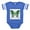Royal Blue, variant on CafePress - Fantasy Butterfly 4 - Cute Infant Baby Football Bodysuit