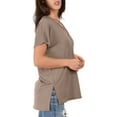 thumbnail image 2 of Lyss Loo Women's Ever Amazed Front Cross Straps Tunic Top, 2 of 5