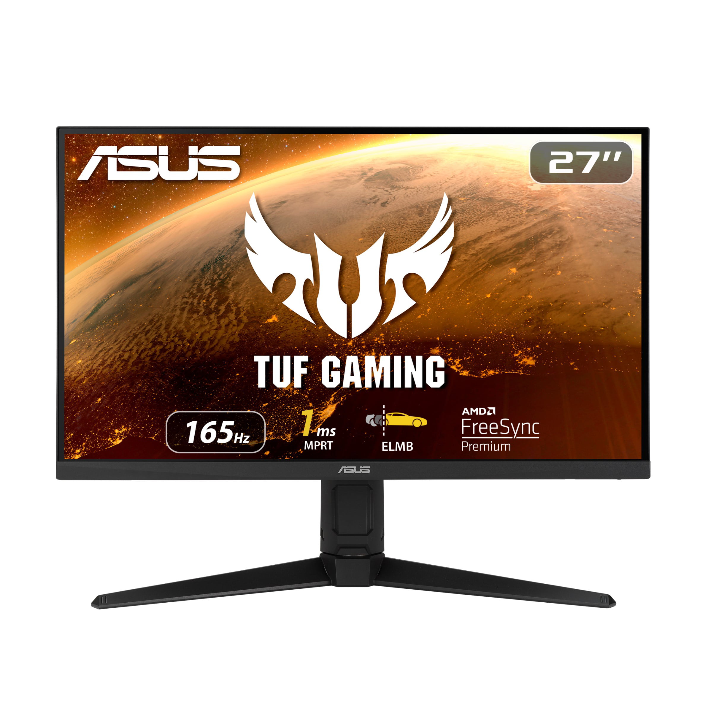 Aanbeveling Aap meesterwerk ASUS TUF Gaming 27" 1440P HDR Gaming Monitor (VG27AQ) - QHD (2560 x 1440),  165Hz (Supports 144Hz), 1ms, Extreme Low Motion Blur, Speaker, G-SYNC  Compatible, VESA Mountable, DisplayPort, HDMI - Walmart.com