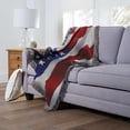 thumbnail image 4 of Flag Movement Woven Tapestry Throw Blanket, 4 of 4