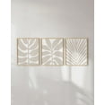 thumbnail image 6 of HAUS AND HUES Neutral Wall Decor - Set of 3 Minimalist Wall Art, Boho Art Wall Decor, Neutral Wall Art for Living Room, Set of Framed Botanical Prints, Boho Pictures Wall Decor (12X16, BEIGE FRAMED), 6 of 6