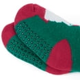 thumbnail image 4 of American Trends Toddler Kids Fuzzy Christmas Socks Baby Winter Slipper Socks Non Skid Socks for Girl Boy Baby Christmas Socks Fluffy Socks Green Bear S, 4 of 6