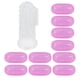 thumbnail image 3 of 10 piezas de cepillos de dientes de silicona para bebés, cepillos de dientes suaves para bebés, para recién nacidos, concha rosa, 3 of 15