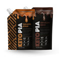 thumbnail image 1 of ketiopa Duo pack syrup (chocolate + caramel) 250g c/u, 1 of 4