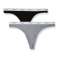 thumbnail image 1 of Pantie Hanes para Mujer, Tanga Originals Multicolor Talla CH, 2 Piezas, 1 of 4