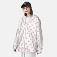 thumbnail image 3 of Lsque Animal Pink Color Paw UPF 50+ Lightweight Sun Protection Men's Women's Long Sleeve Shirt, Hoodie Performance -3X-Large, 3 of 9