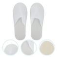 thumbnail image 1 of Raindrops 20Pares Zapatillas Livianas De Tela Desechables Para Uso En Casa Y Viajes, 1 of 6
