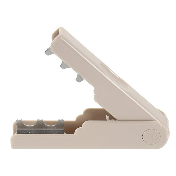 Uxcell 1 pieza herramienta desespinadora de rosas 5.51" metal herramienta para quitar espinas y hojas de flores, desespinado de tallos y hojas para jardinería, arreglo floral, marrón