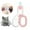 Pink, variant on Pet Nail Clippers with LED Lights cat Nail Clippers for Indoor Cats Nail Trimmer Clippers for Small Dog Nail Trimmers Cats Rabbits Nail Clippers Bird Kittens (Blue)