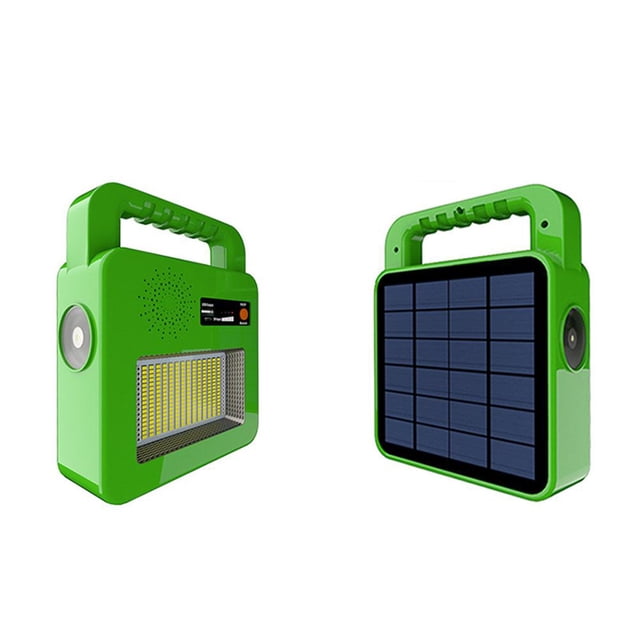 Mano Solar Multifuncional Altavoz Bluetooth Lámpara De Emergencia Para Acampar Al Aire Libre Uso De Viaje Minnieouse HA041897-02