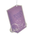 thumbnail image 2 of Fresh Soap Car Air Freshener Cardboard Hanging Long Lasting Scent, Crisp Lavender (12-Pack), 2 of 2