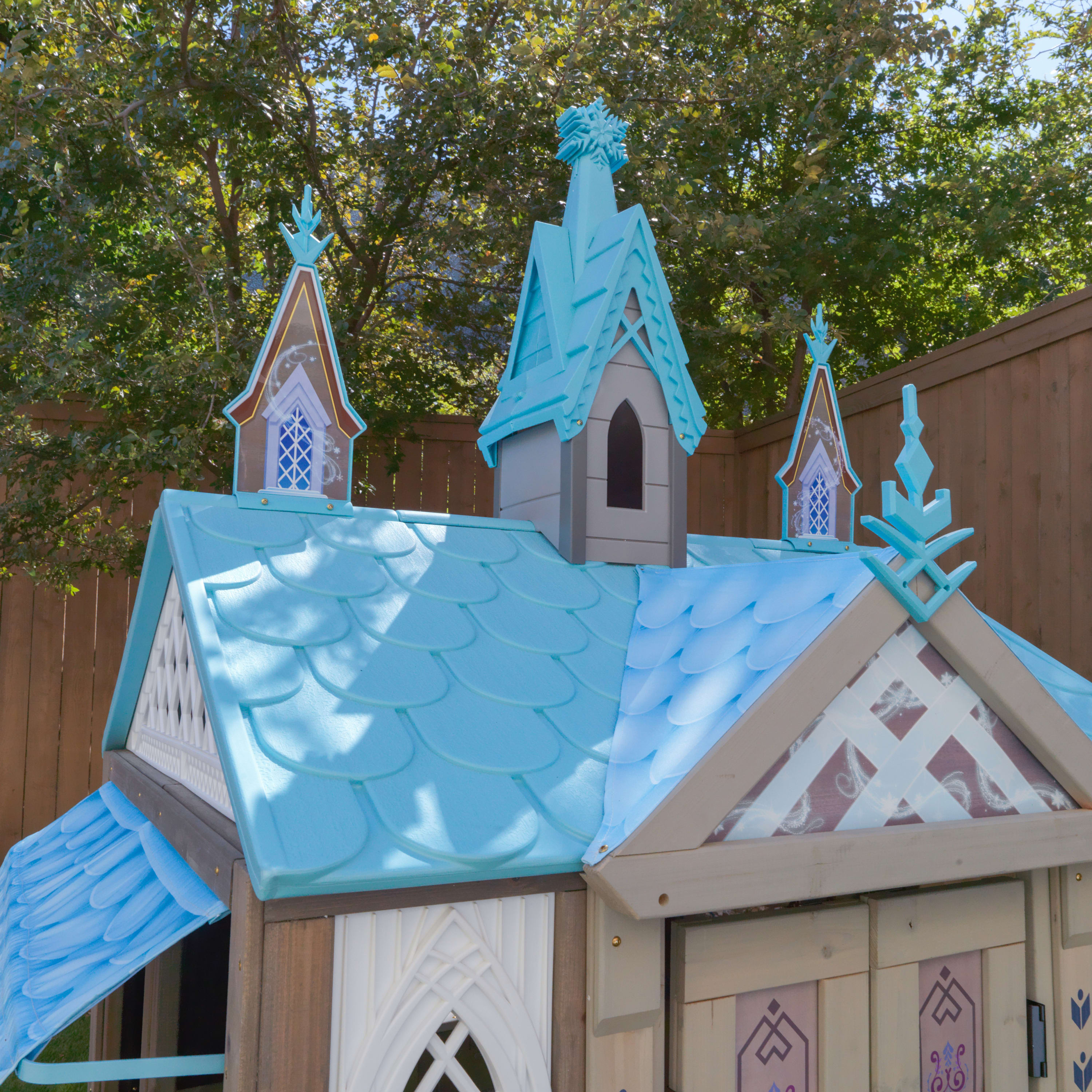 KidKraft Disney® Frozen Arendelle Wooden Outdoor Playhouse - image 5 of 11