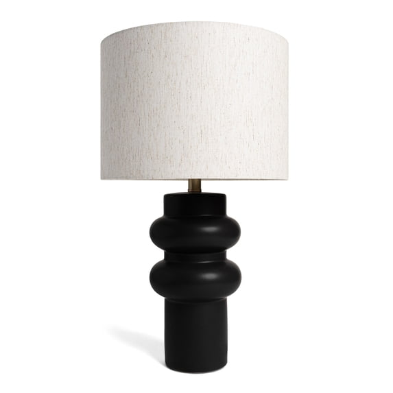 Open Box Villa Moda Nina-Hxy-1659 Table Lamp, Black