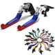 thumbnail image 3 of Para Honda Forza 300 125 250 2010-2018 2017 palancas de embrague de freno extensibles plegables ajustables manillar accesorios de motocicleta, 3 of 5