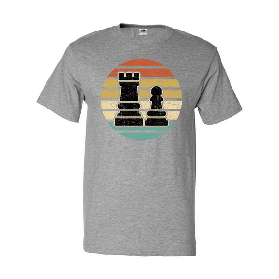 Inktastic Chess Player Retro Sunset T-Shirt