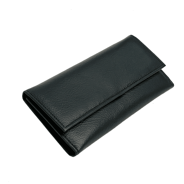 Cartera Mujer DAJU Carbono de cuero natural