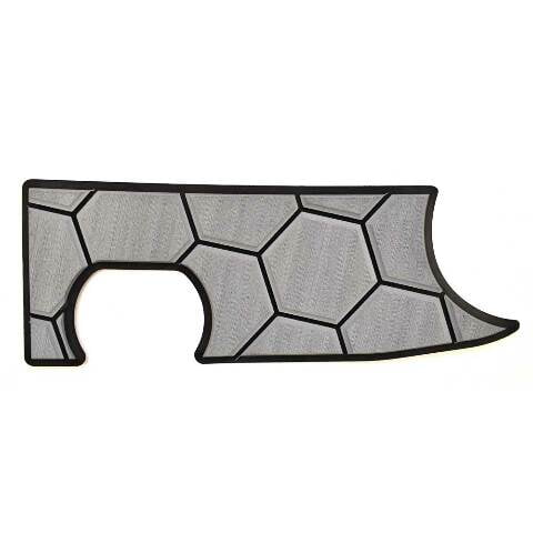 MasterCraft Boat Non-Skid Mat 553008 | Transom Step Gray Black (STBD)