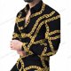 thumbnail image 1 of Camisas hawaianas de manga larga con estampado tridimensional 3D, camisas de solapa, camisas de moda para hombres, blusas de playa geométricas, ropa de lujo para hombres, 1 of 6