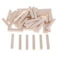 thumbnail image 2 of simhoa Square Balsa Dowel for Model Making 50/80/100/130/150mm - Multi, 50 Pieces 50mm, 2 of 7