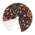 thumbnail image 3 of Bingfone Christmas Tree Skirt Mat Christmas Decoration Interior 36"-Colorful Mexican2, 3 of 8