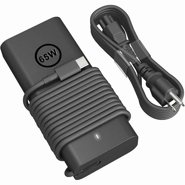 wonima11 65W 60W USB Type C Charger Compatible with Dell Laptop Latitude 5540 5440 7440 5450 e5430 5430 5530 7430 3450 5550 5350 7450 5420 7420 5520 e5440 Power Cord, XPS 13 Computer AC Adapter