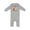 AC-Heather Grey, variant on 1st Birthday Woodland Fox Baby Romper Coveralls