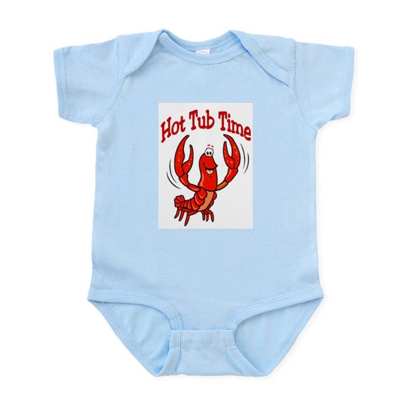 CafePress - Crawfish Hot Tub Infant Bodysuit - Baby Light Bodysuit, Size Newborn - 24 Months