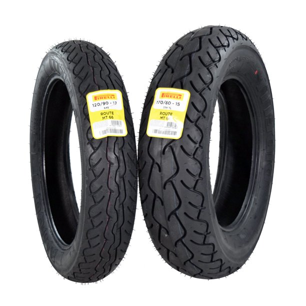 Pirelli MT 66 Route 120/90-17 170/80-15 Front & Rear Cruiser Motorcycle