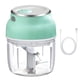 thumbnail image 4 of Yuarrent Molinillo de ajo, picador de alimentos eléctrico USB, picadora de verduras de cocina inalámbrica recargable Herramientas y accesorios para hornear 230ML Yuarrent HA003939-02B, 4 of 6