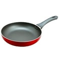 thumbnail image 4 of Oster Herscher 9.5 inch Aluminum Frying Pan in Red, 4 of 5