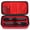 Red, variant on Wireless Microphone Case Compatible with JBL Wireless Two Microphone System, Handheld Storage Box for Singing or Karaoke-Orange (Box Only)